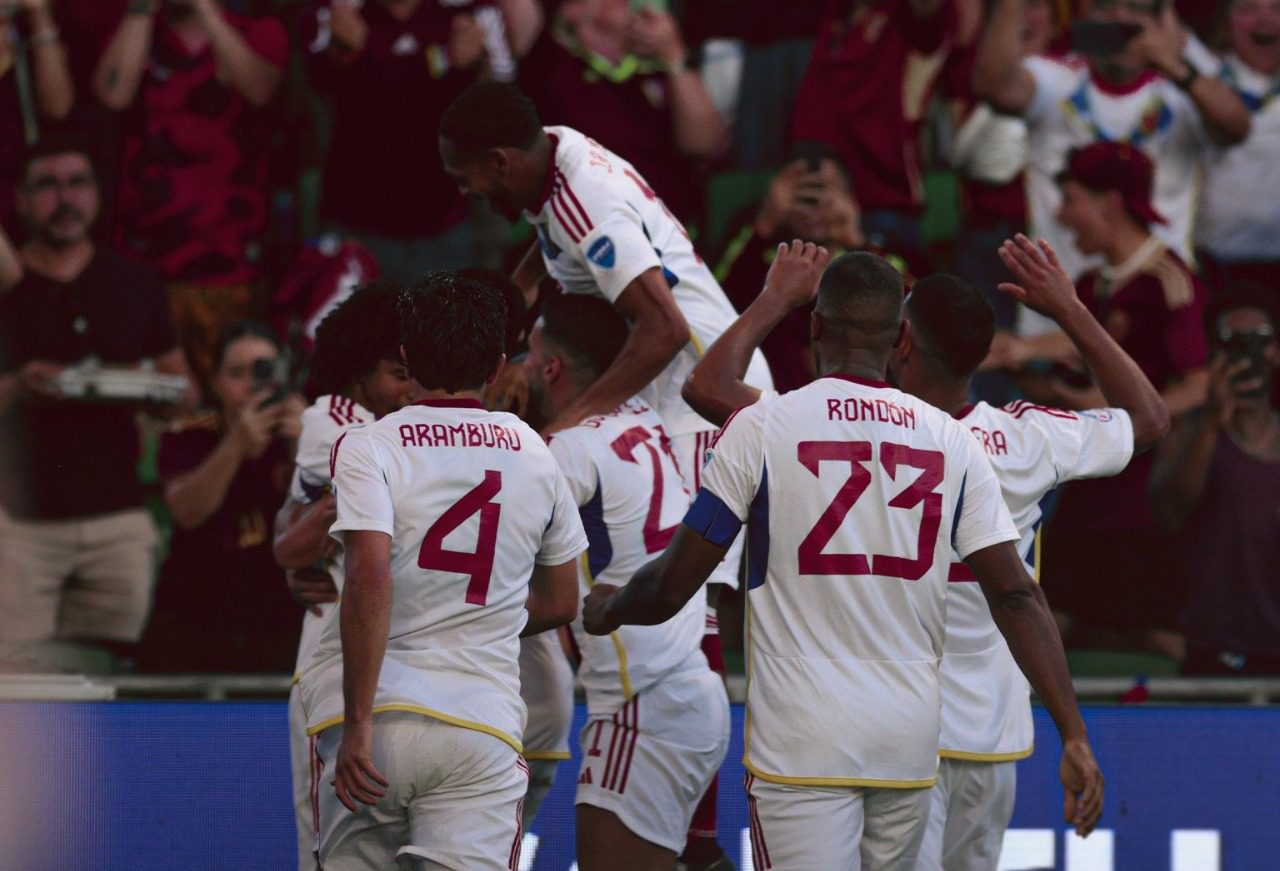 Goleada de Venezuela en Austin para hacer historia en la Copa América