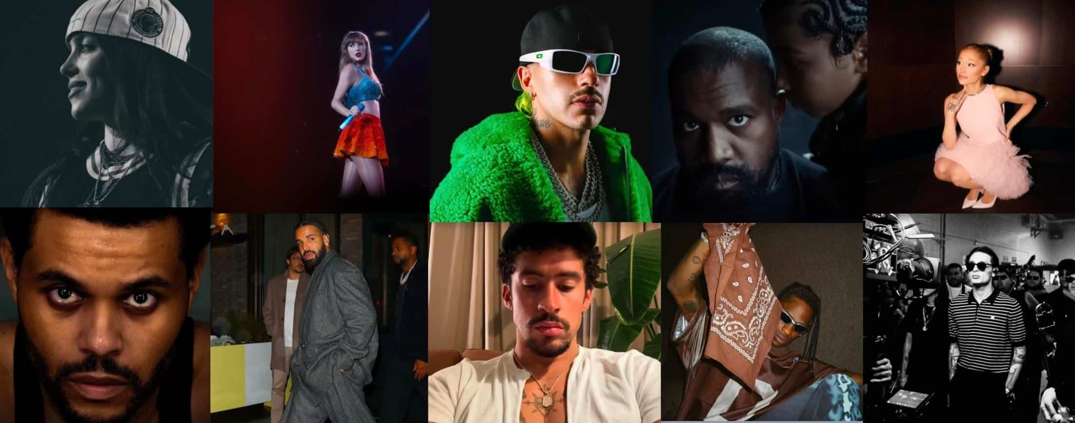 Artistas más escuchados 2024 Spotify