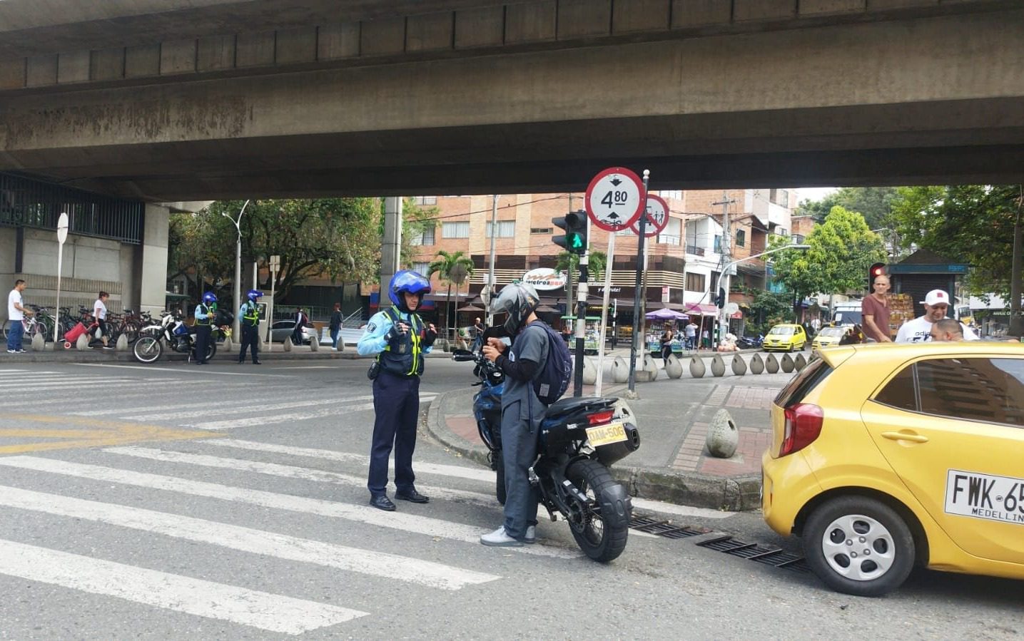 A la fecha, han fallecido 34 personas por accidentes de tránsito en Medellín
