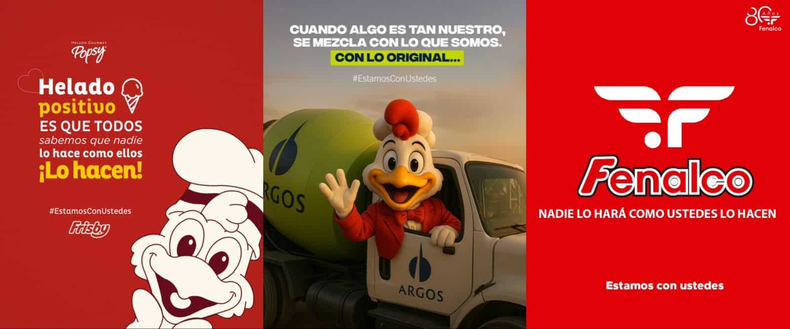 “Estamos con ustedes”: Frisby es apoyado por marcas y campaña se hace viral