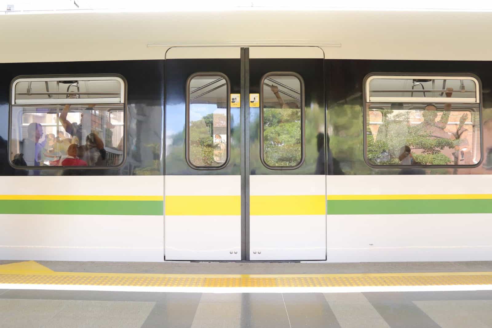 Servicio del Metro de Medellín se encuentra parcialmente suspendido en la estación Bello