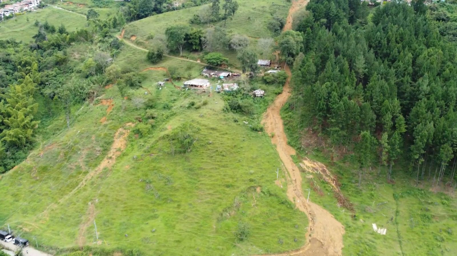 Así intervendrán la montaña en San Antonio de Prado ante amenaza de deslizamiento