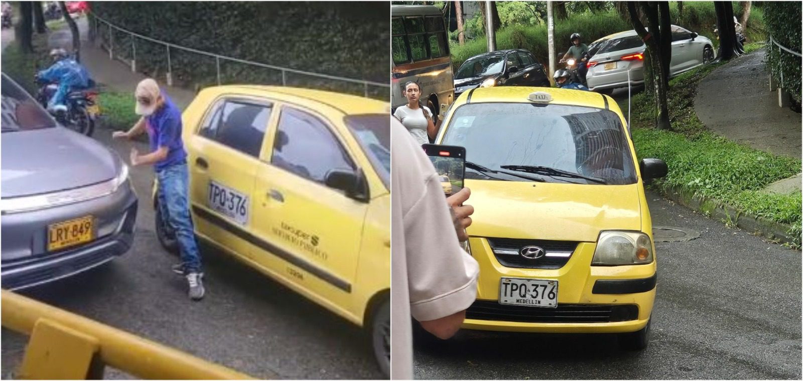 Revelan historia completa sobre taxista que protagonizó agresión en Sabaneta