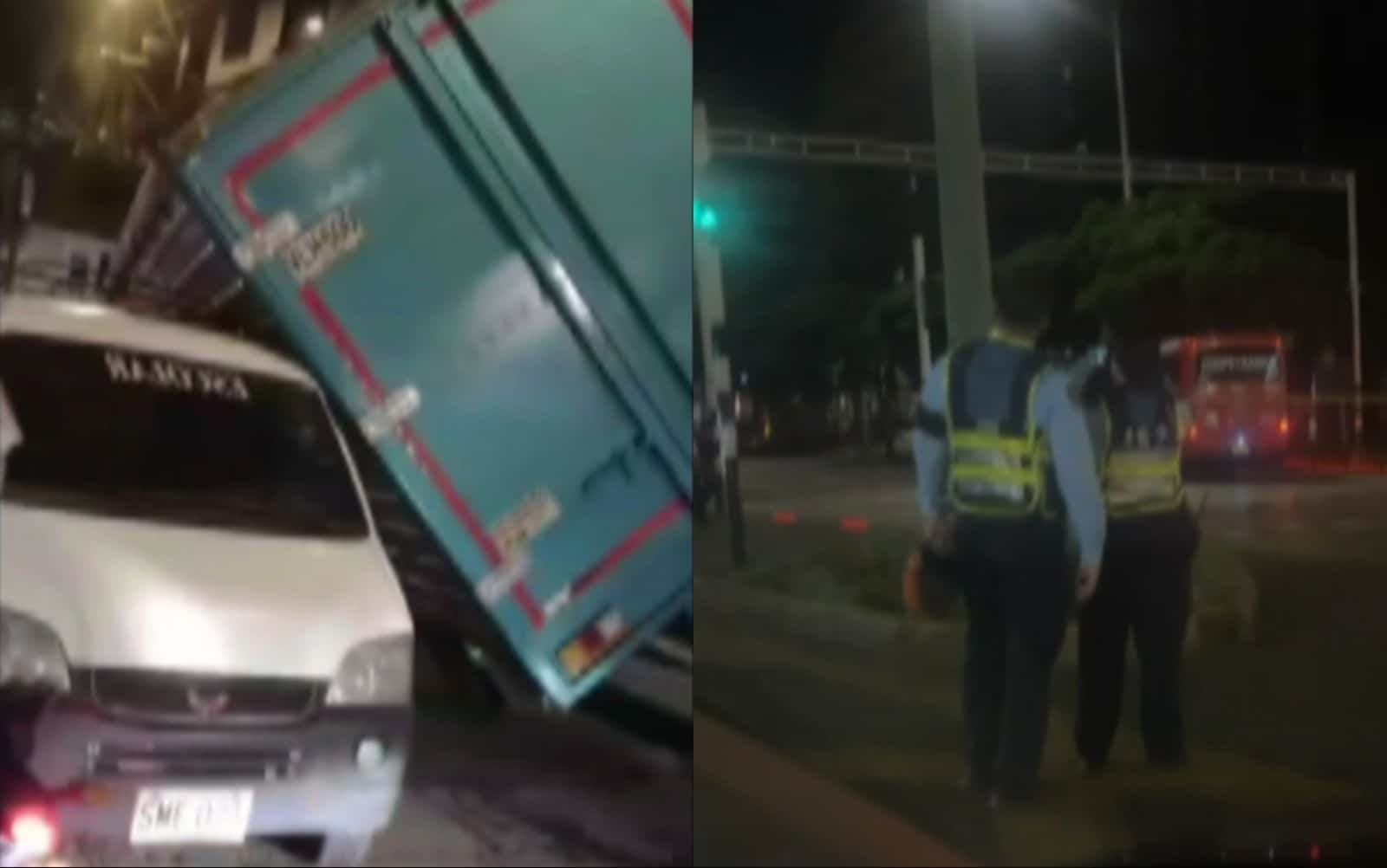Accidentes de tránsito en Medellín dejaron dos personas fallecidas