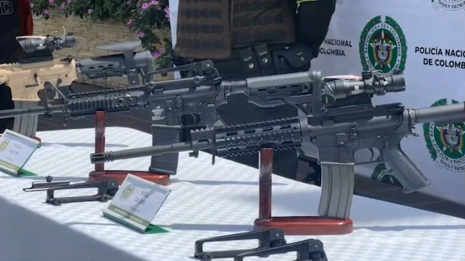 Identifican ruta de tráfico de armas desde el extranjero hacia Medellín y Antioquia