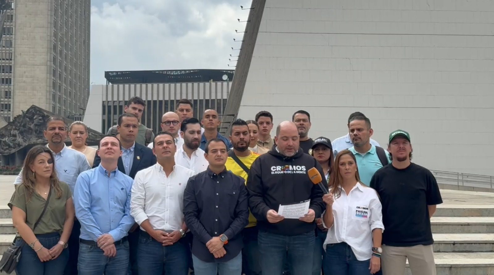 Movimiento Creemos anuncia que no reconoce al gobierno como garante en la Comisión Electoral