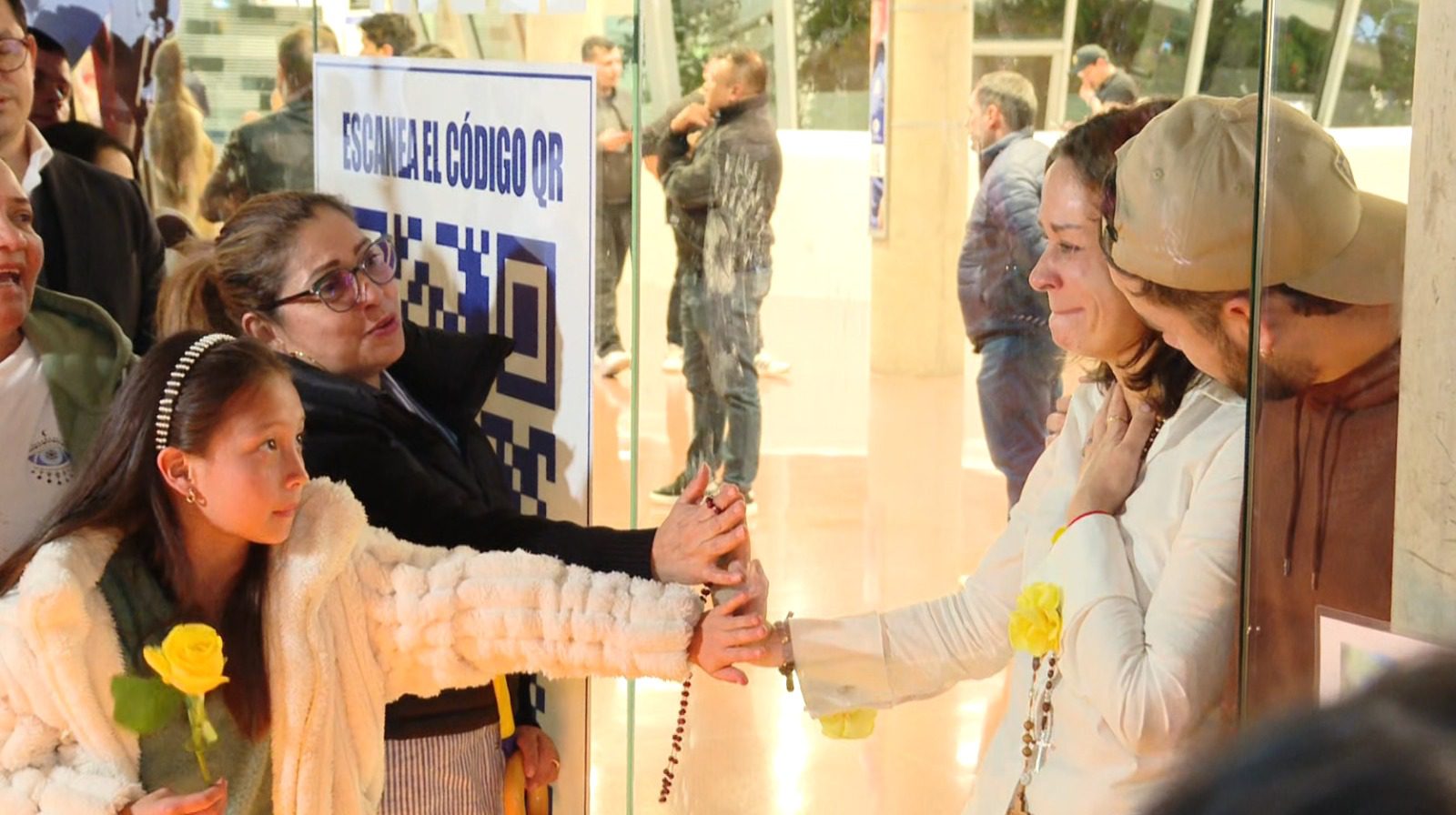 Salud de Miguel Uribe Turbay fue encomendada en rosario por la esperanza