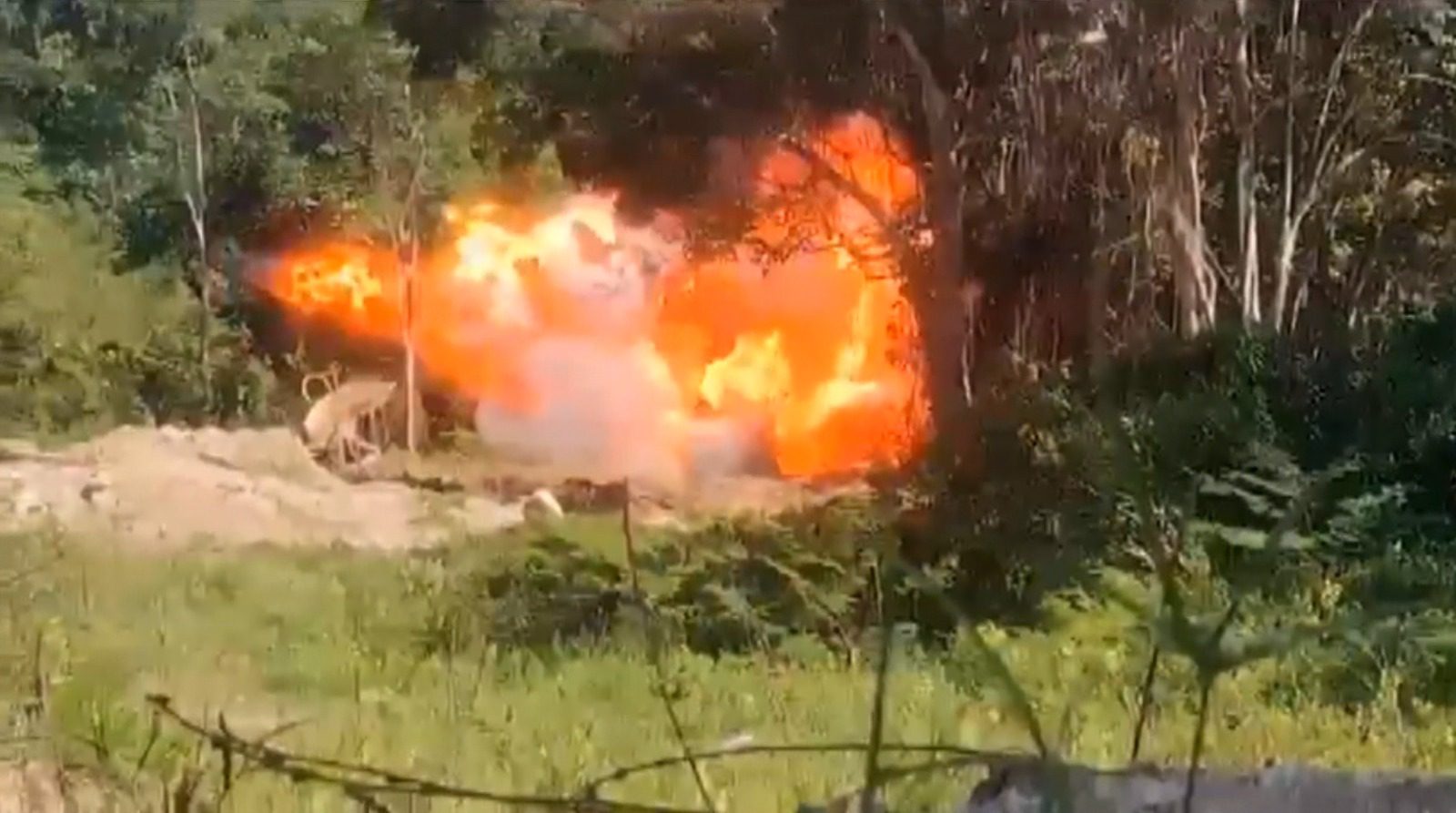 Intervienen cuatro zonas de extracción ilegal de oro en el municipio de San Carlos