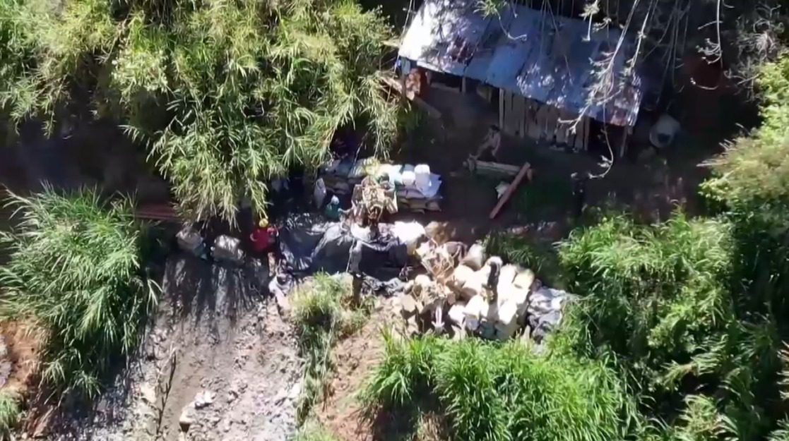 Capturan a 14 personas en Girardota señaladas de ejercer minería ilegal