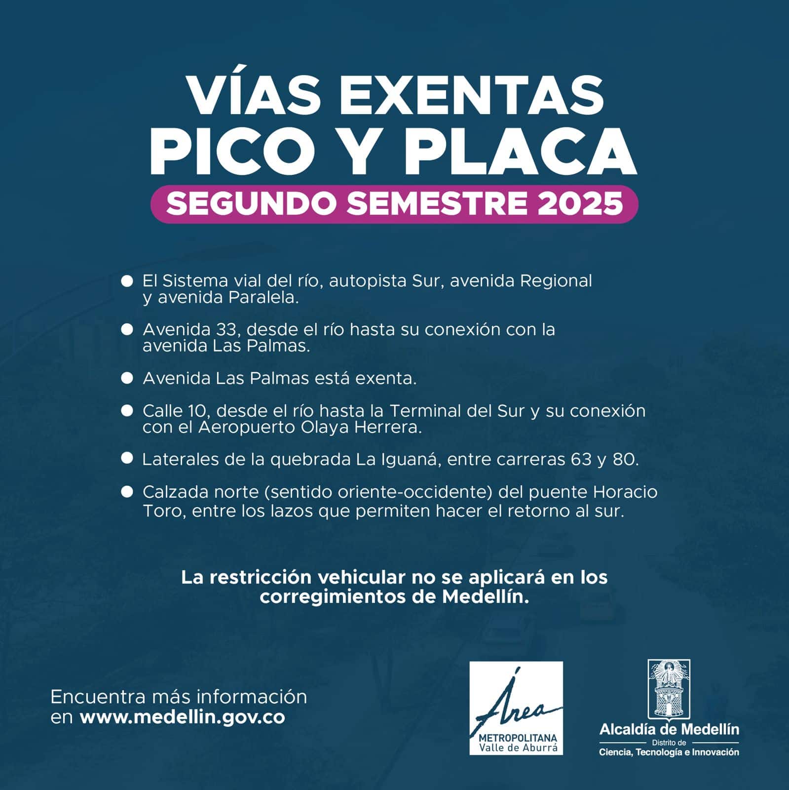 Así será el pico y placa para taxis en el segundo semestre de 2025