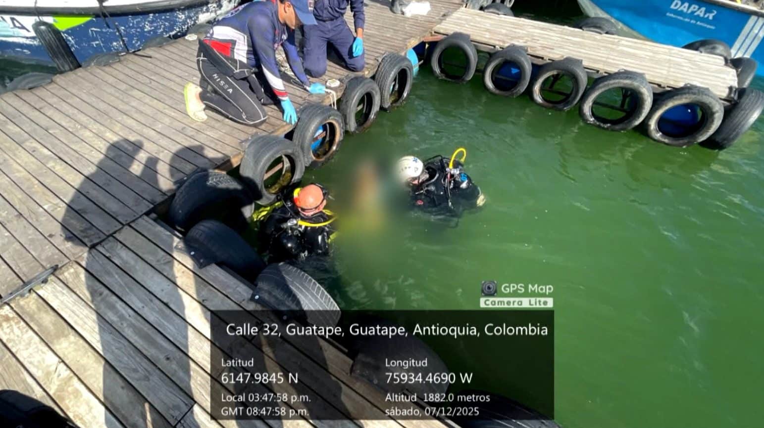 Hombre se ahogó en la represa de Guatapé luego de intentar recuperar un celular