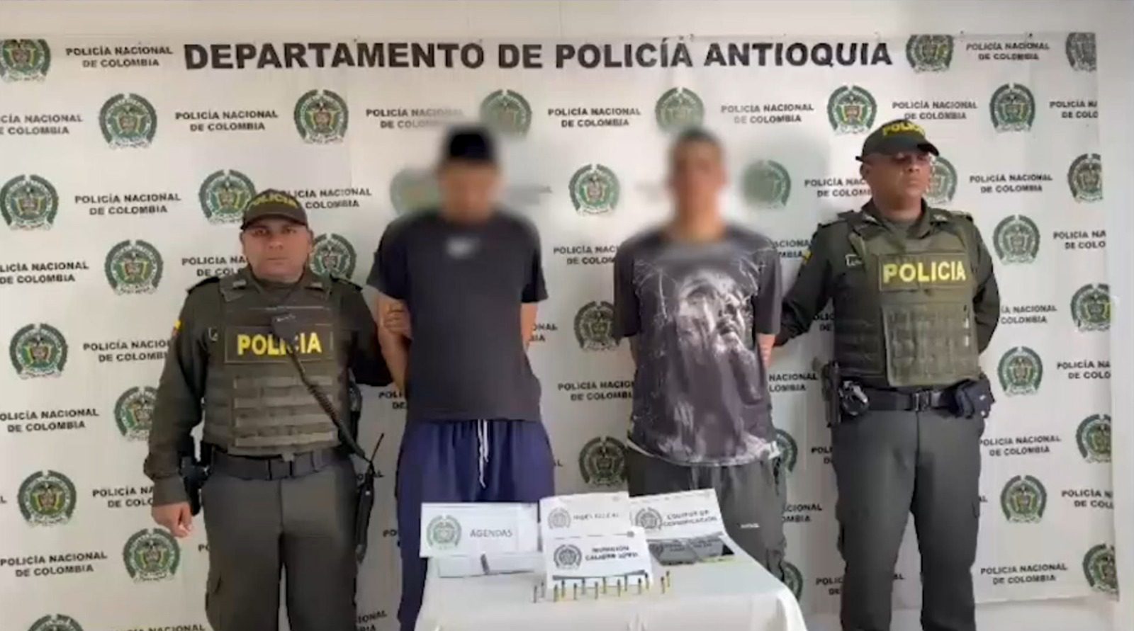 Capturan a dos sicarios del Clan del Golfo en Belmira mientras planeaban homicidio