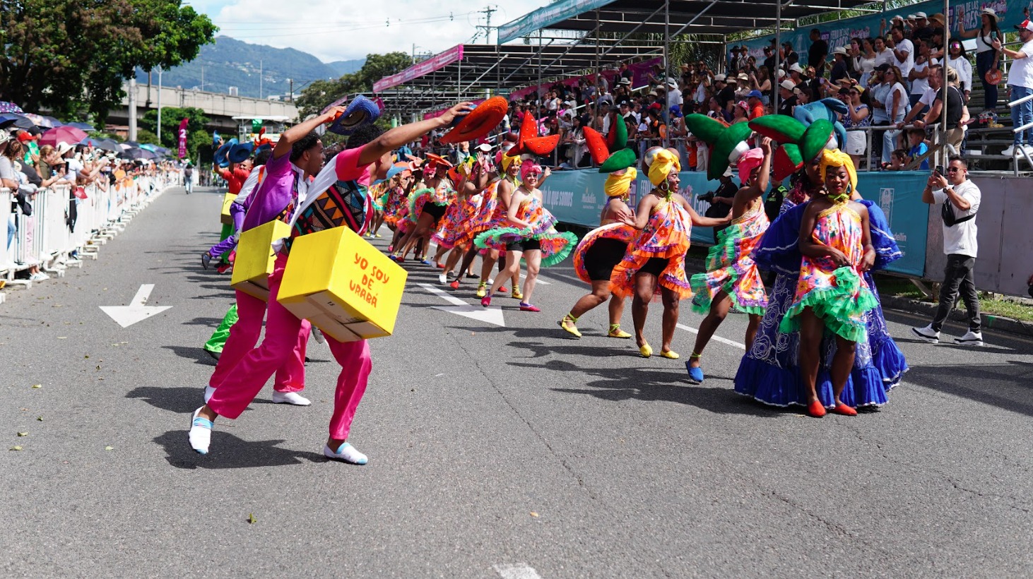 Avenida Primavera congregó a más de 300 mil personas en las calles de Medellín