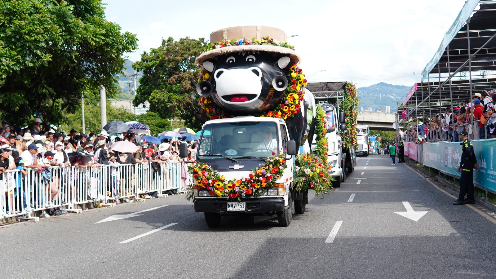 Habrá cierres viales en Medellín esta semana por eventos de la Feria de las Flores