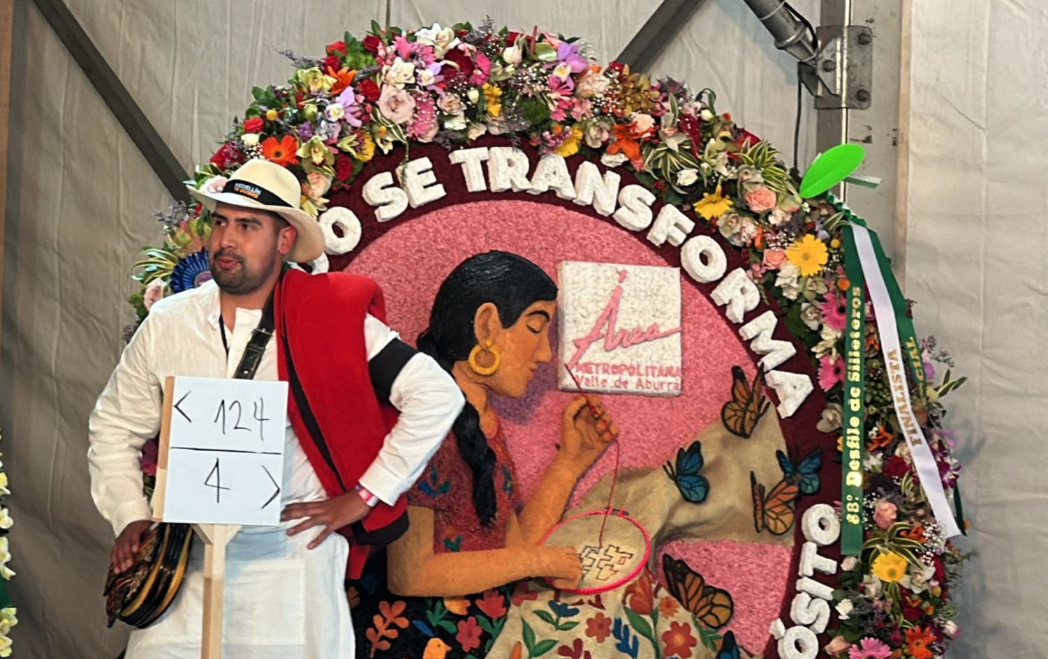 Unos tesos: vea los 5 ganadores del Desfile de Silleteros en la categoría Comercial