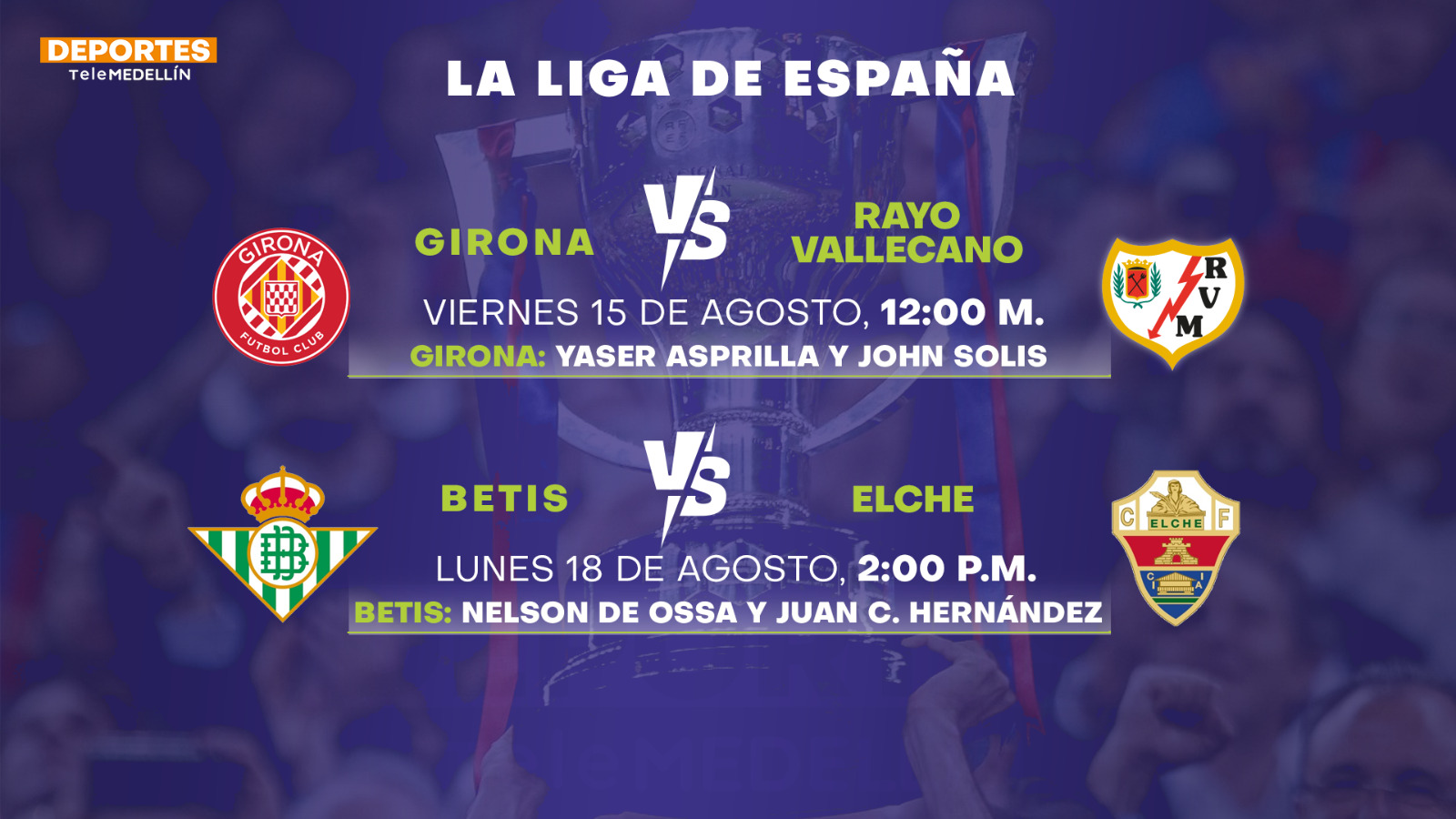 Estos son los colombianos que debutan este fin de semana en las ligas europeas