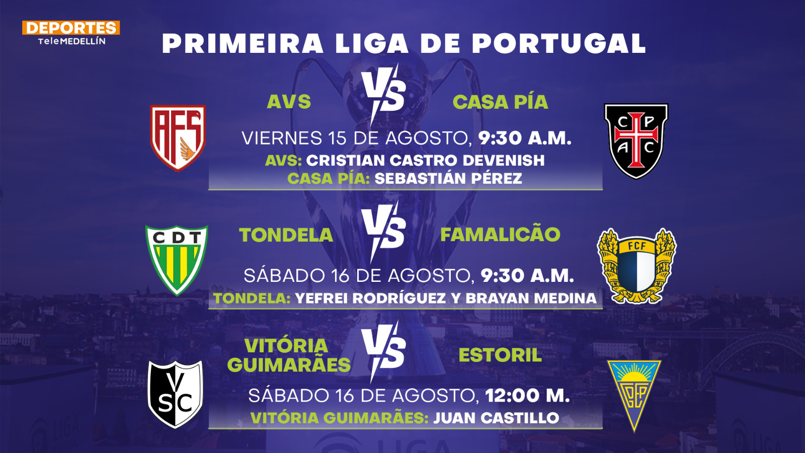 Estos son los colombianos que debutan este fin de semana en las ligas europeas