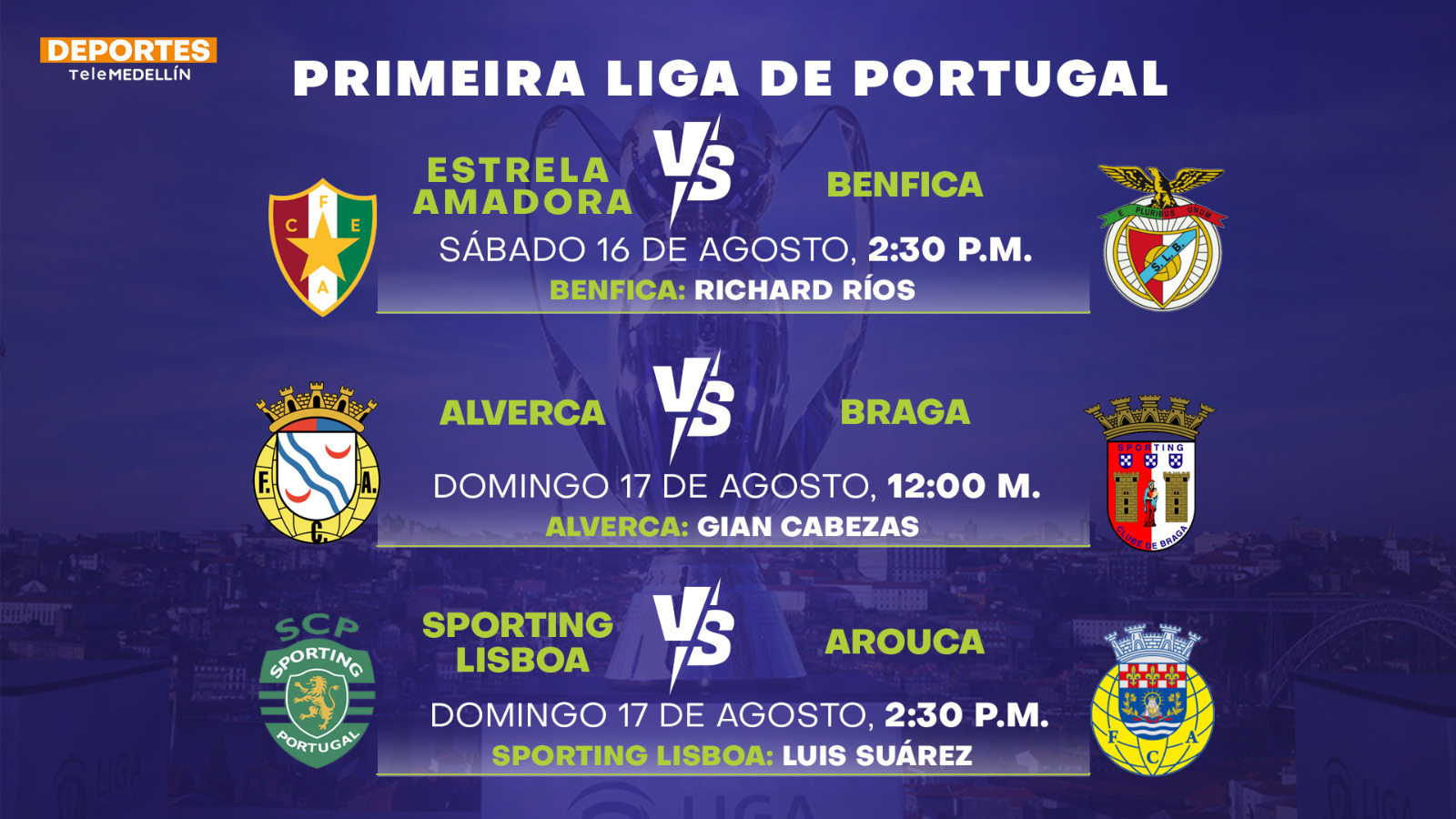 Estos son los colombianos que debutan este fin de semana en las ligas europeas