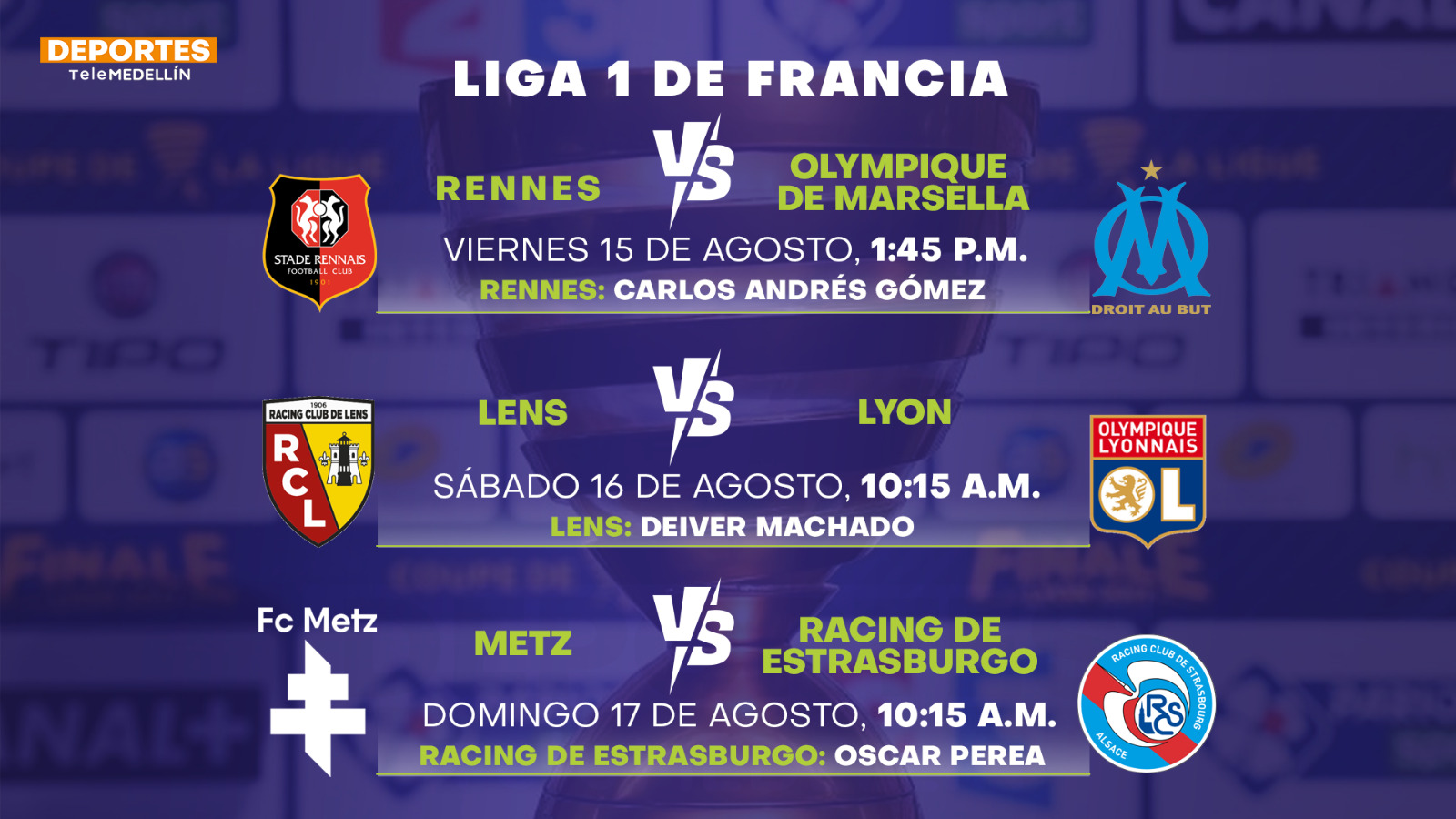 Estos son los colombianos que debutan este fin de semana en las ligas europeas