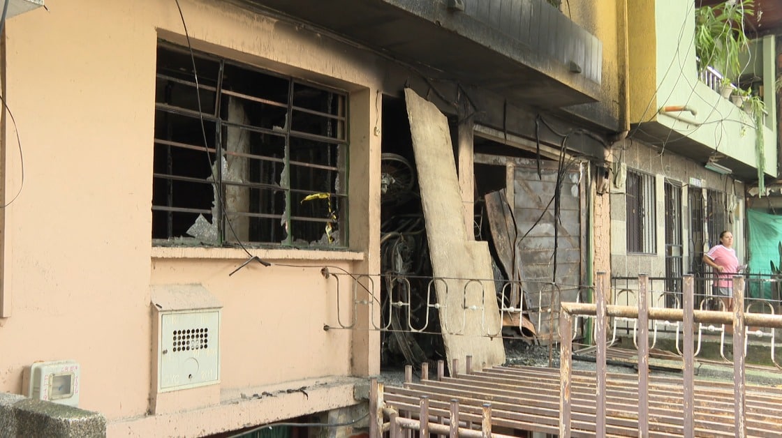 Así vivieron habitantes de Belén el incendio estructural que dejó víctimas mortales