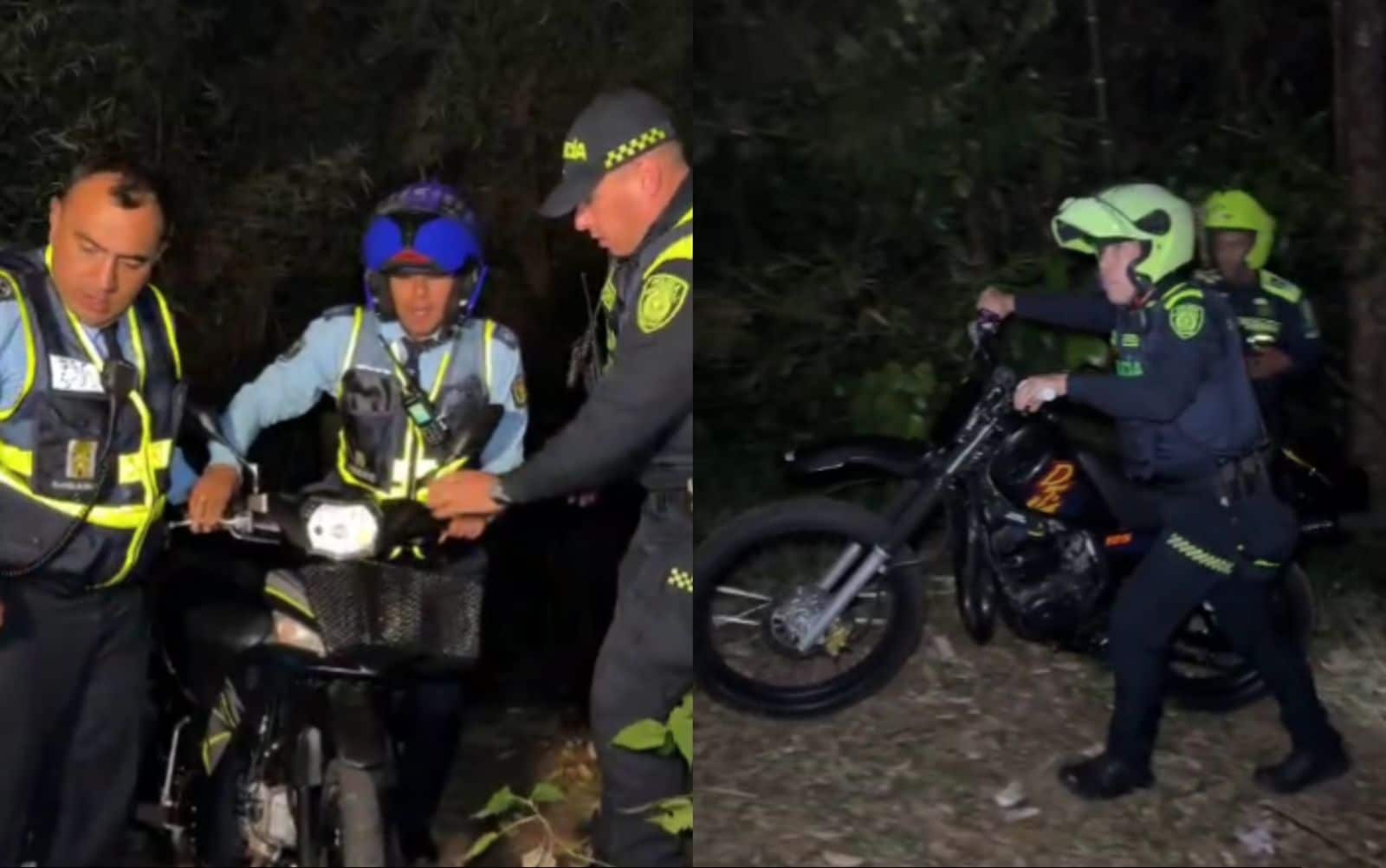 Realizadores de piques en Las Palmas esconden sus motos para evadir operativos