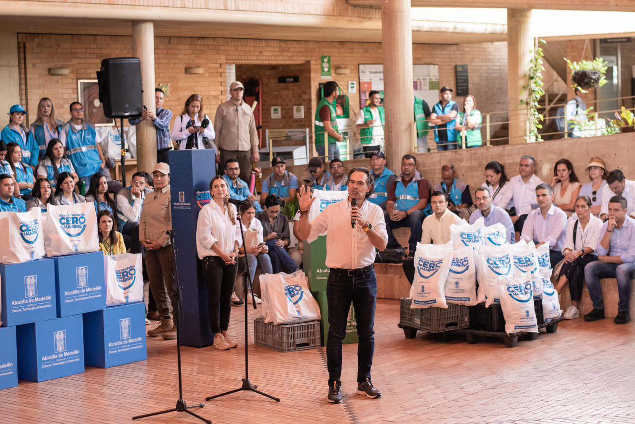 a quiénes beneficiará la alianza medellín cero hambre