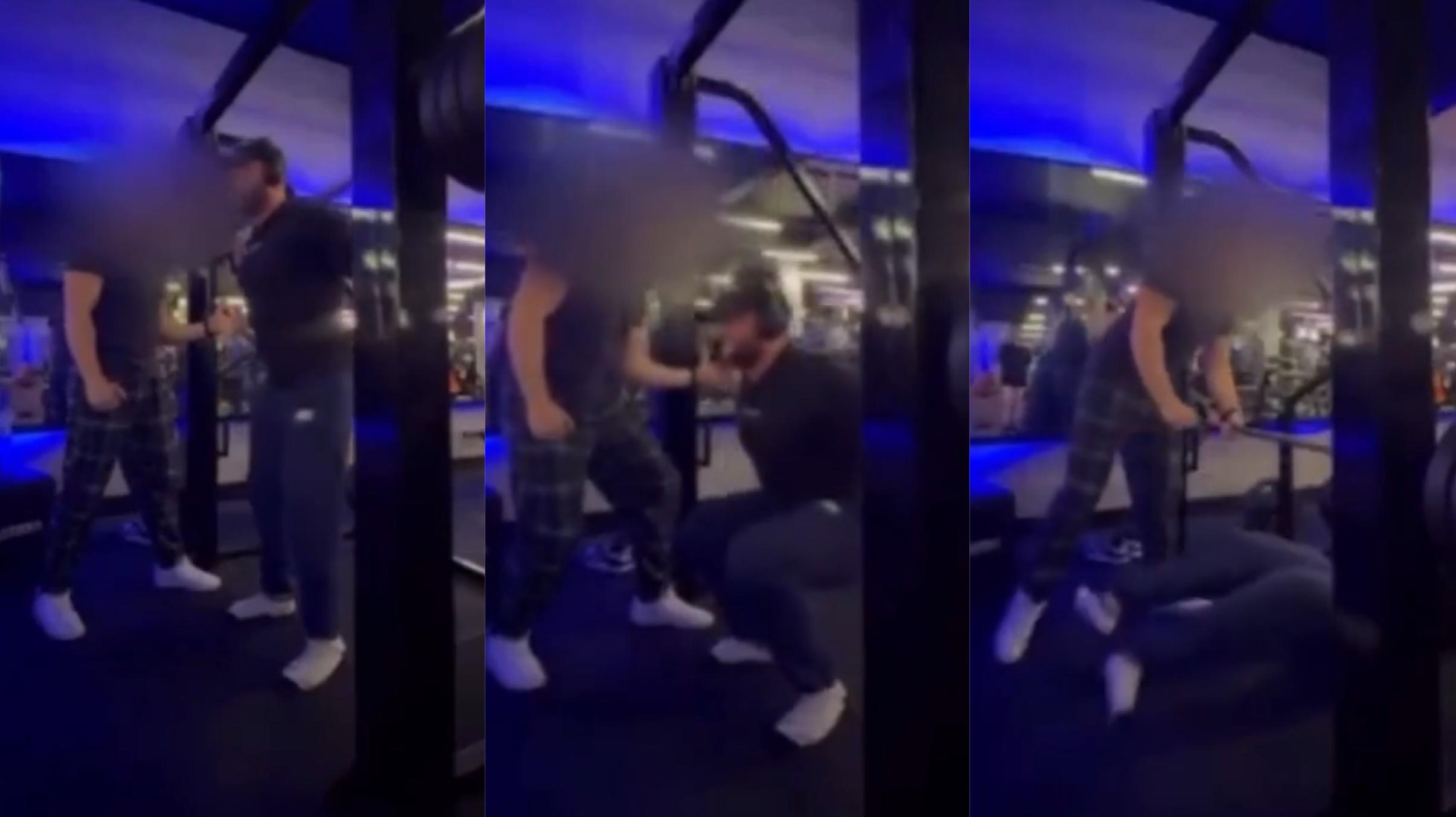 Accidente en gimnasio quedó grabado en video: joven de 23 años se fracturó ambas piernas al hacer sentadillas con 140 kilos.