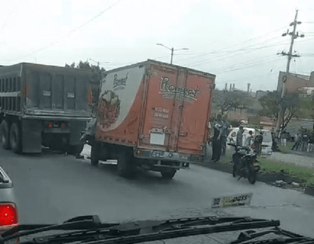 accidente en la avenida Regional