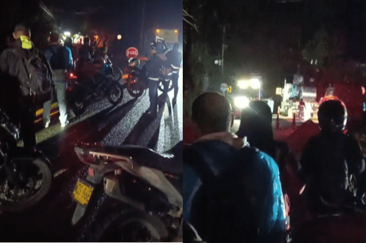 Dos niñas de 3 y 6 años, entre las víctimas de fatal accidente en la vía La Pintada-Medellín
