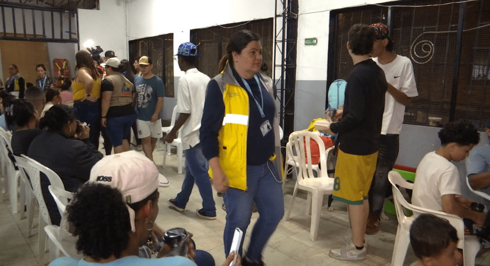 Sede comunal de Villatina se convirtió en albergue de afectados por deslizamiento