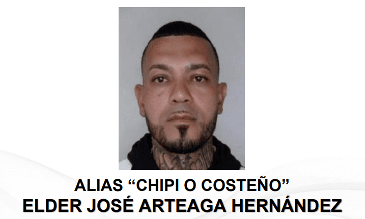 Anuncian recompensa por alias ‘Chipi’ o ‘El Costeño’, señalado de planear el atentado contra Miguel Uribe