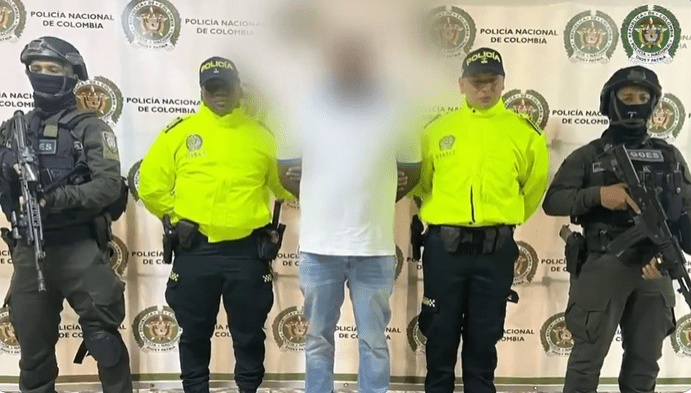 Capturan en Medellín a alias ‘Firu’, requerido en extradición por EE. UU. por narcotráfico