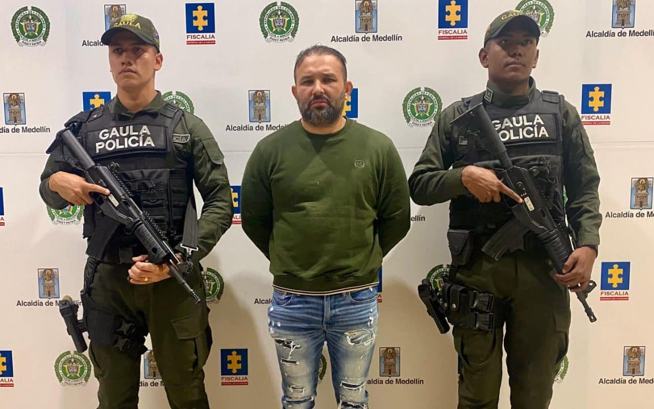 Capturan en Medellín a alias ‘Yef Nava’, uno de los criminales más buscados en Venezuela