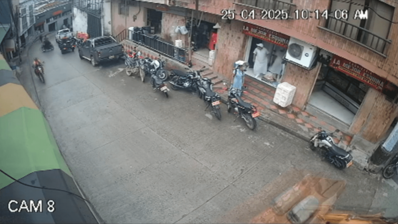 Ataque a la Policía en Remedios quedó captado en video