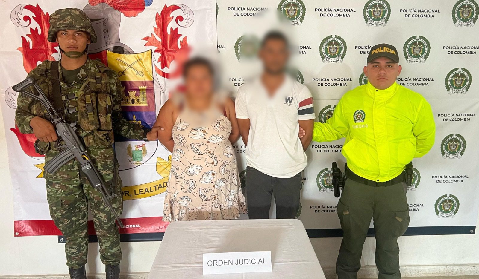 Capturan a pareja que estaría detrás del crimen de un líder social