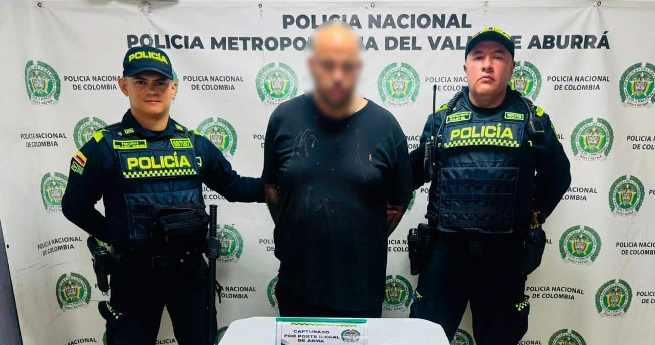Capturan a estadounidense por porte de arma de fuego