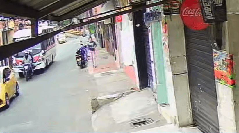 [Video] Choque múltiple en Santa Cruz deja dos heridos