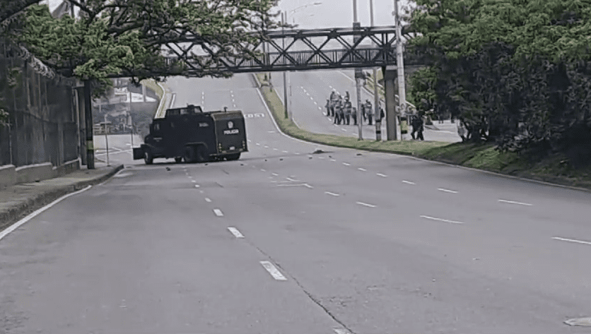 cierre autopista Norte