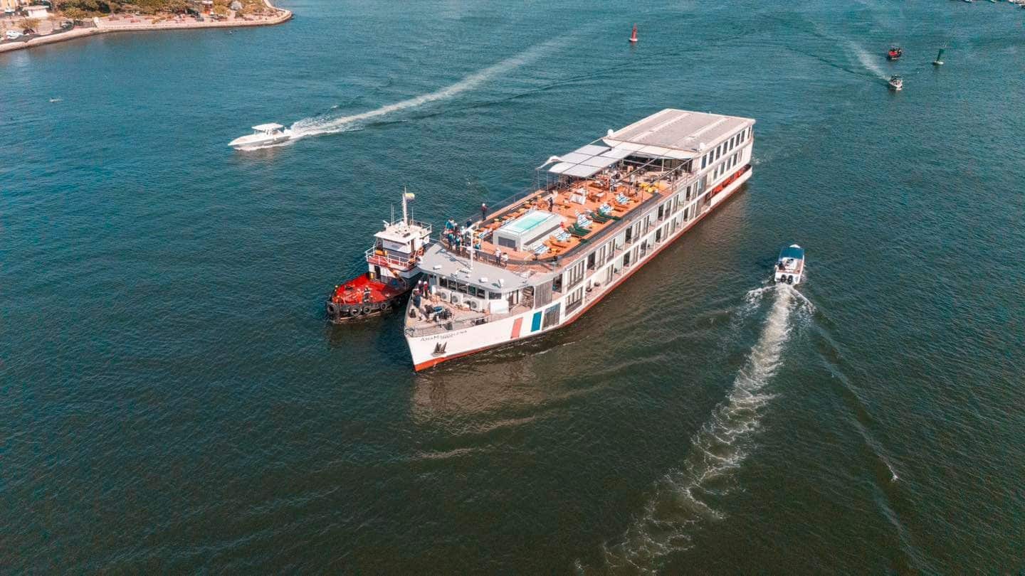 Así es el crucero de lujo que está listo para navegar por el río Magdalena