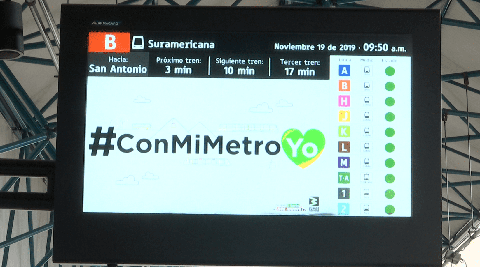 Hace más de 30 años que se formó la Cultura Metro