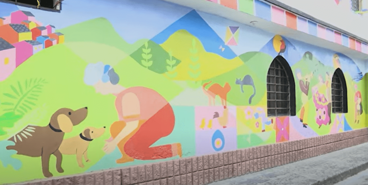 cultura y arte en el barrio Santa Rosa de Lima