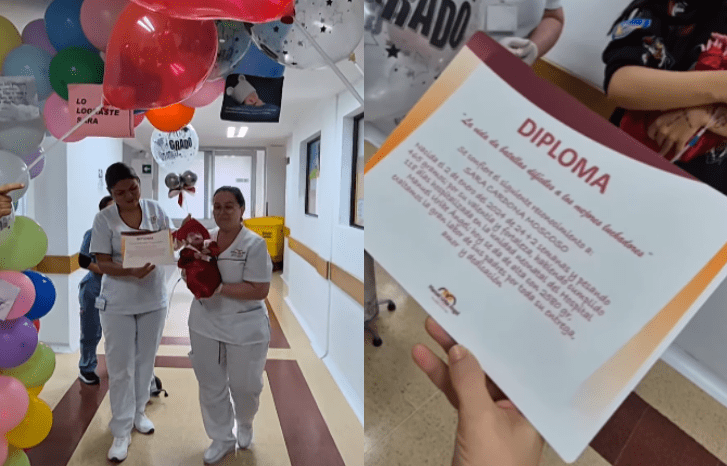 dan alta a sara, bebé más chiquita del hospital manuel uribe ángel
