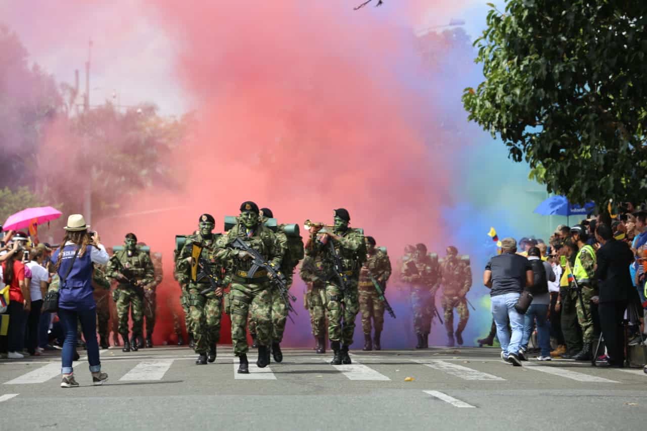 Así será el desfile militar en Medellín para conmemorar el 20 de julio