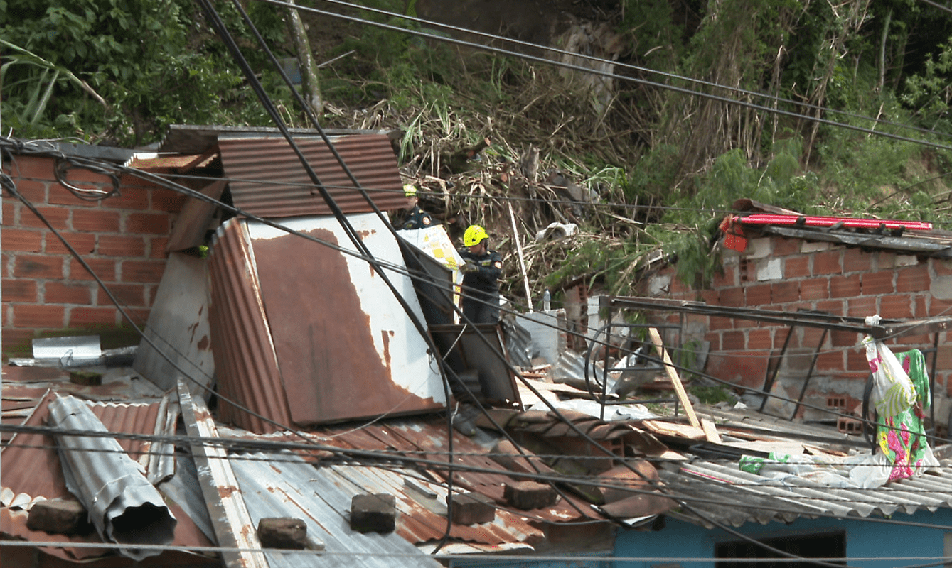 Deslizamiento en Itagüí deja una persona muerta