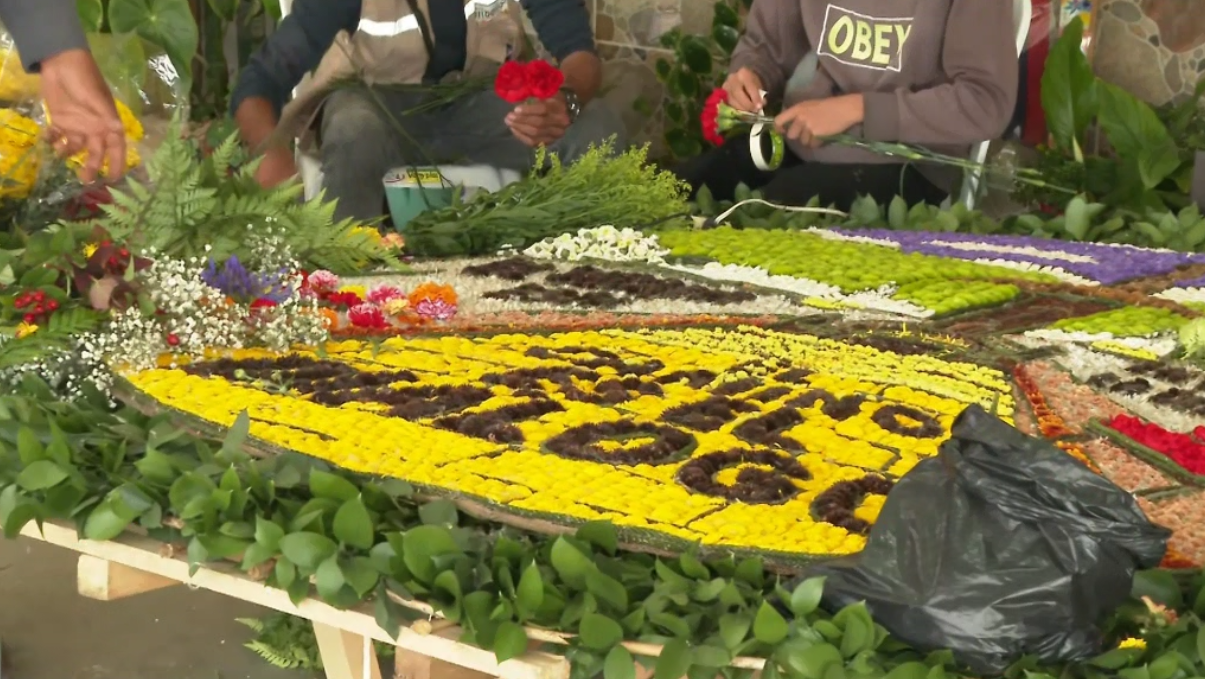 Así se vivió en Santa Elena el día previo al Desfile de Silleteros