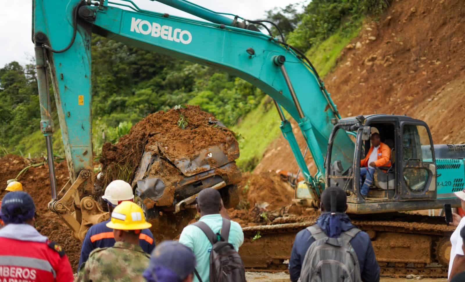 Sube a 36 el número de víctimas por el deslizamiento en el Chocó