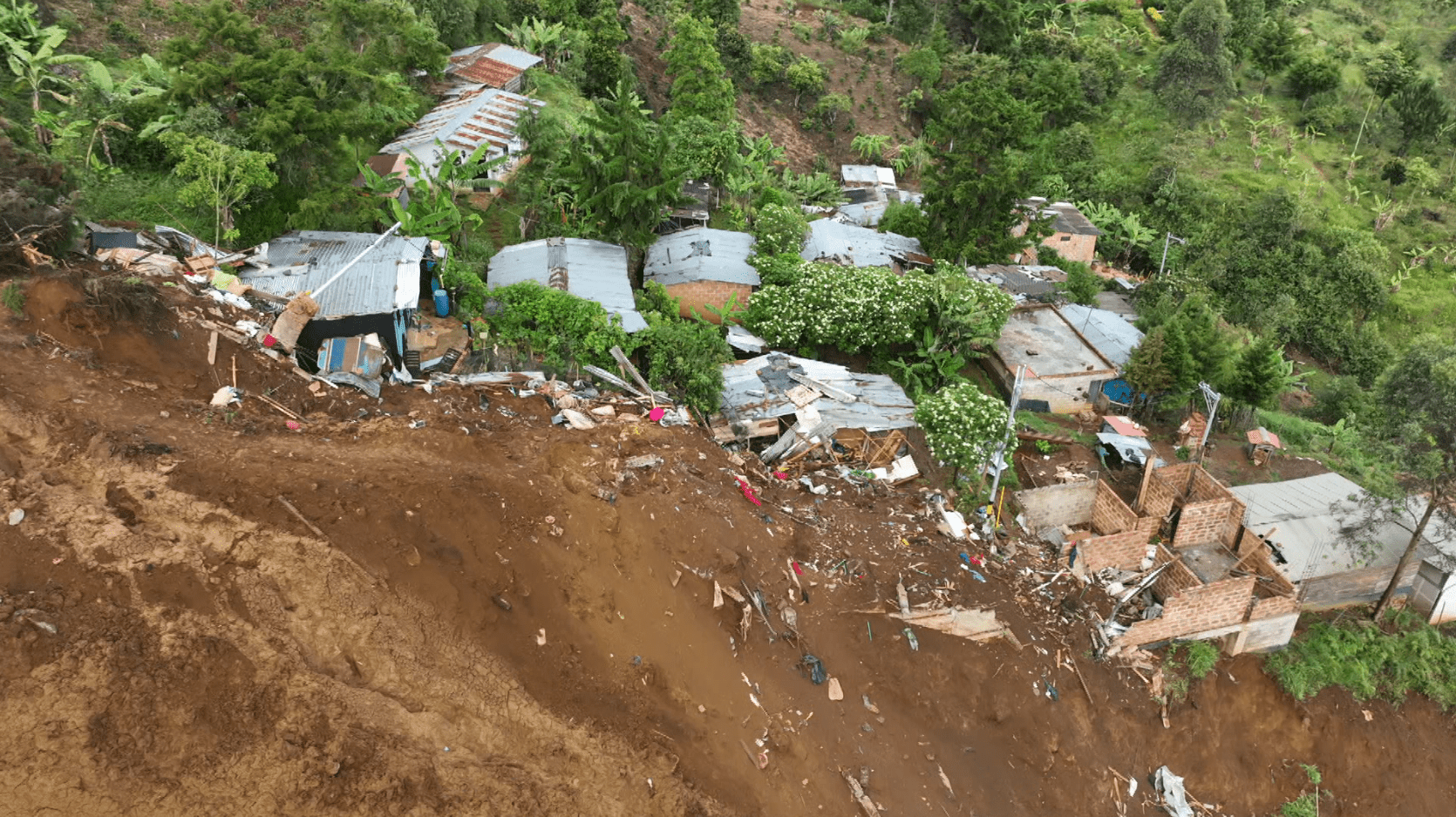 Estudio de la UdeA analizó intensidad de aguacero que cayó el día de la emergencia en Granizal