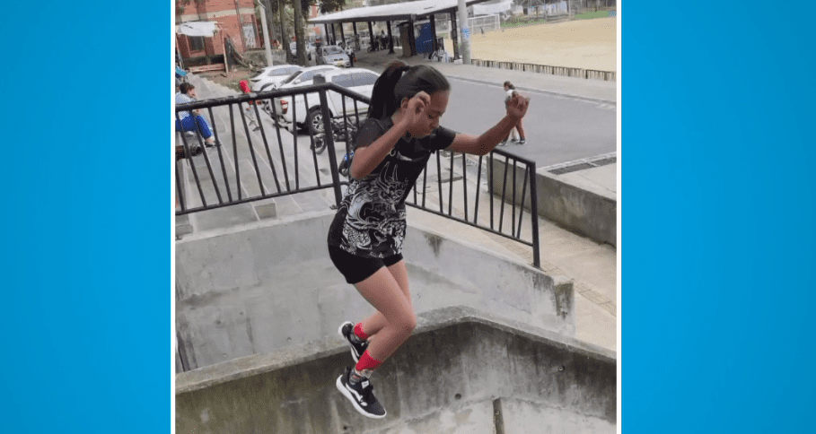 Joven en Medellín busca recursos para ir al nacional de parkour que se realizará en Boyacá
