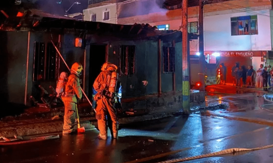 Mujer murió en incendio de una vivienda en El Peñol