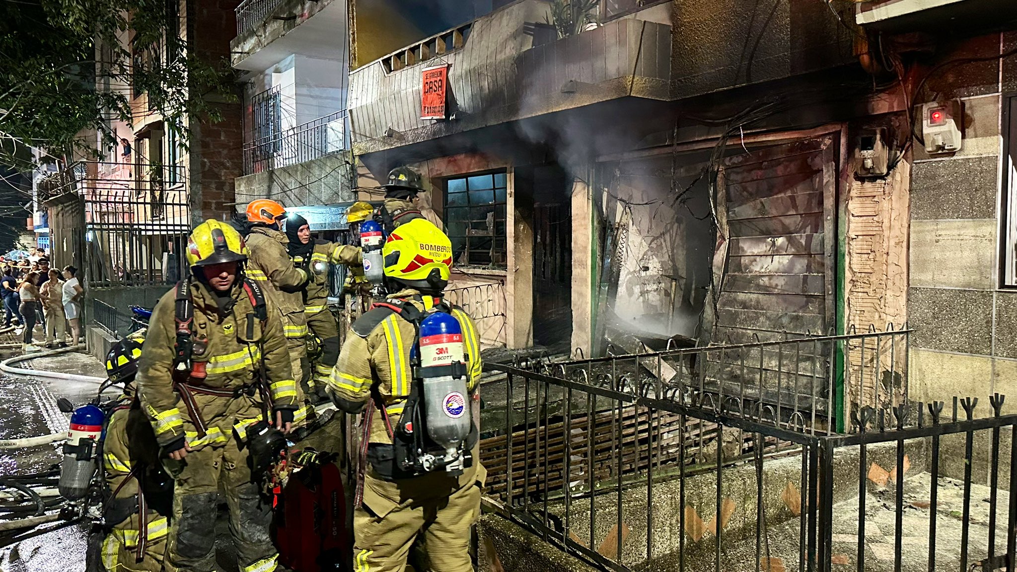 Incendio en una vivienda deja una persona muerta en Belén